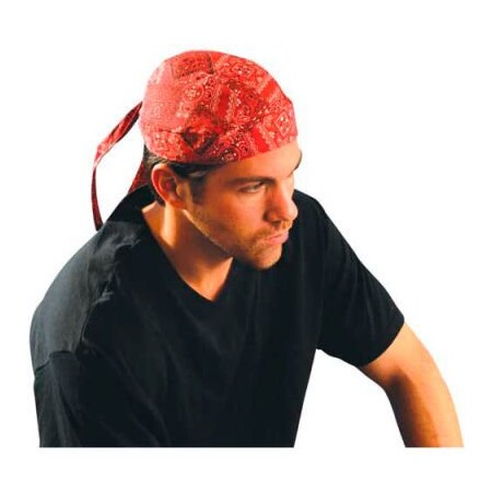 Occunomix OccuNomix Regular Tie Hat With Elastic Rear Band Jungle Flage, 12 Pack, TN5-JFL - Pkg Qty 12 TN5-JFL